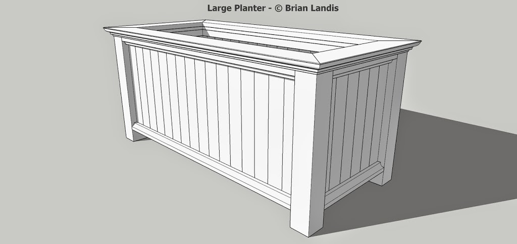 Project: Large Wooden Planter for Green Onions