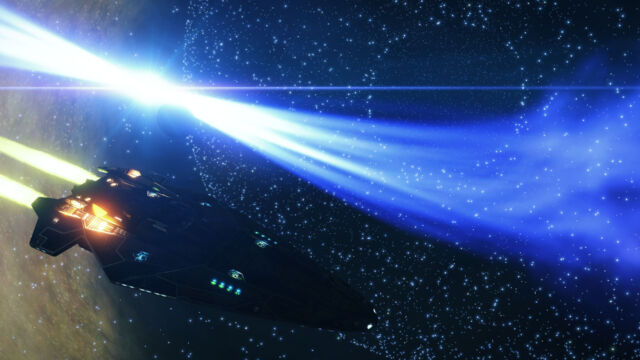Danger Abounds Anaconda leaving a neutron star jet